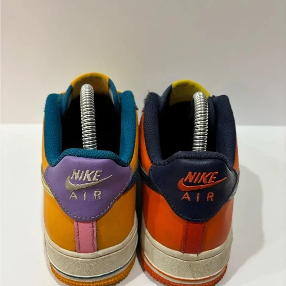 Nike Multicolor Air Force 1 Sneakers size 7 - Picture 4 of 9